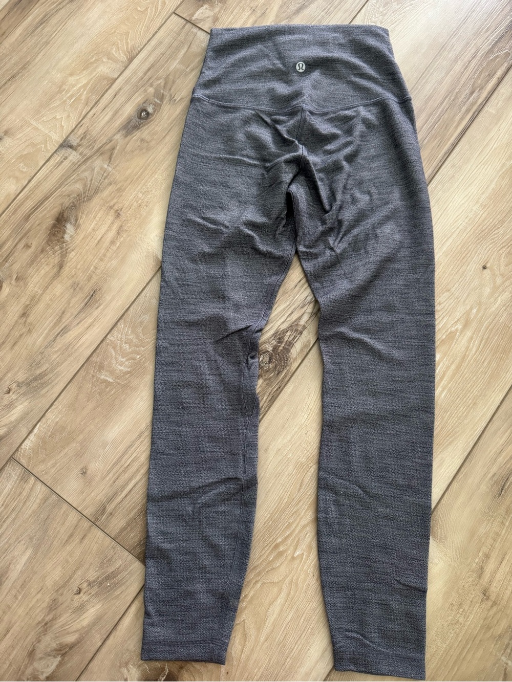 lululemon Charcoal hemmingbone Seamless Leggings